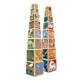 Melissa & Doug Wooden Animal Nesting Blocks