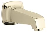 Kohler K-16246-AF Margaux Wall-Mount, Non-Diverter Bath Spout, Vibrant French Gold [並行輸入品]