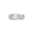 14K White Gold 1/2 ct. Diamond Bridal Wedding Band (Size-7)