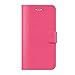 LABC, iPhone 6 Plus Case, Wallet Case/Card and Cash Slots/PU Leather/Magnetic Technology/Fantastic 5 Folio -Pink