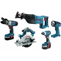 Bosch CPK50-18 18-Volt 5 Tool Cordless Combo Kit [Tools & Hardware]