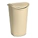 Sterilite 10926006 42 Quart Swing-Top Wastebasket Seashell 6-Pack