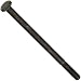 Grade 5 Steel Hex Bolt, Hex Head, Meets ASME B18.2.1/SAE J429 Specifications, 1/4"-20 Thread Size, 4" Length, Partially Threaded, Pack Of 50