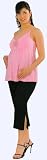 Maternity Black Capri 513-155p