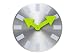 Present Time Wall clock Bonky aluminium lime, Excl. 1 AA batt.