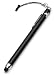 AYL (TM) Newest Generation Slim Capacitive iPad Stylus with 1 YR Warranty (Jet Black)