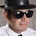 Blues Brothers Black Glasses
