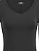 Made By Johnny MBJ WT737 Womens Long Sleeve Handkerchief Tunic L Black