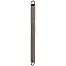 Music Wire Extension Spring, Steel, Inch, 0.12" OD, 0.02" Wire Size (Pack of 10)