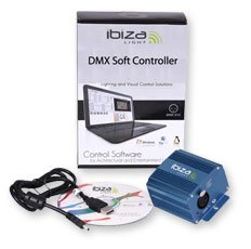 Ibiza LS512DMX Contrôleur lumière Noir Ibiza LS512DMX Contrôleur lumière Noir