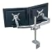 MDM05 Dual LCD Monitor Stand & Desk Clamp: Twin LCD Monitors/TVs On One Table Or Desk