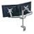 MDM05 Multi Screen Desk Mount Bracket: Two LCD Monitors/TVs on one desktop