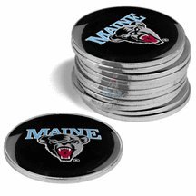 Maine Black Bears Golf Ball Marker Pack)