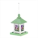 1 BUTTERFLY STAINED GLASS GAZEBO BIRDFEEDER