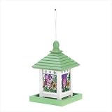 Butterfly Stained Glass Wooden Gazebo Wood Bird Feeder 31rjvirOYcL. SL160 Butterfly Stained Glass Wooden Gazebo Wood Bird Feeder