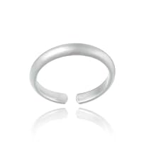 Sterling Silver Beautiful Polished Toe Ring