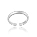 Sterling Silver Beautiful Polished Toe Ring