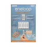 SANYO eneloop (6 Pack AA + 2 Pack AAA) NiMH Pre-Charged Rechargeable Battery Pack