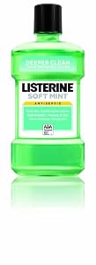Listerine Antiseptic Adult Mouthwash, Soft Mint, 1.5 Liter