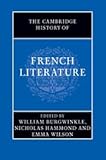 The Cambridge history of French literature