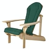 Adirondack Chair Cushion - (green) - Furniture For Your Patio and Garden! by Athena