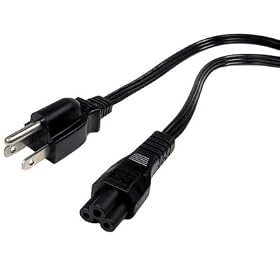 PWR+ 3 Prong 6 Foot/Feet/Ft Ac Wall Cord HP Pavilion Compaq Presario ; Asus ; Sony Vaio ; Toshiba Satellite ; Acer Aspire Extensa Travelmate ; Gateway , MSI Notebook Computer Charger AC Laptop Power Cord Cable