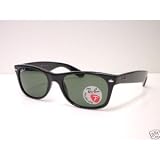 31rk4zr6s1L. SL160  New Ray Ban Sunglass 2132 901/58 52 18 Black w/ Polarized Green RB2132