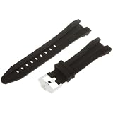 TechnoMarine 3480 UF6 24-mm Black Silicon Rubber Strap with Single-Buckle