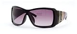 CHRISTIAN DIOR STRIPES 2/S SZSZV CHOCOLATE FRAME BROWN GRADIENT LENS PLASTIC SHIELD SUNGLASSES.