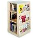 4-Sided Library Book Shelf
