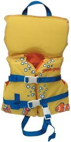 Texas Recreation Marine Super Soft Toddler Vest Toddler Up To 30 Lbs Yellow Yellow 15in.-21in