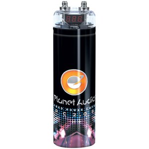 PLANET AUDIO PC2.0B 2 Farad Black Finish Capacitor