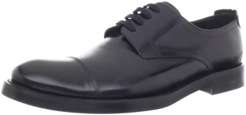 Ann Demeulemeester Men's Cap Toe Oxford,Black/Cuoio,44 M EU/11 M US