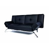 Dorel Home Products 3161 096 Emma Revolution Convertible Sleeper Futon, Black