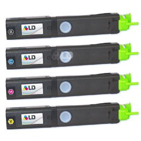 LD �  4 Okidata Compatible C3400/C3530 toners 1(Bk,C,M,Y) On Sale