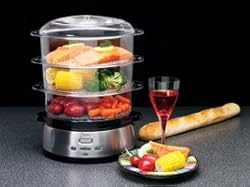 Deni Stainless Steel 3-Tier Food Steamer