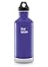 Klean Kanteen Blooming Iris Classic Vacuum Insulated Storage with Loop Cap, 32-Ounce