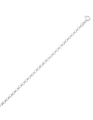 Sterling Silver 30 Inch 045 Rolo Chain Necklace - 3.0mm Wide