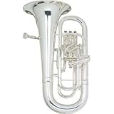 Miraphone M5000 Ambassador Series Compensating Euphonium M5000S Silver