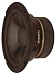 Black 166mm 45W 8 Ohm Bass Round Bass Speaker