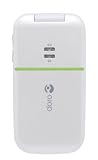 Doro 410 White Phone with Consumer Cellular Service