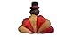 6 Foot Thanksgiving Inflatable Turkey