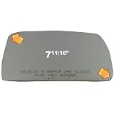 2003-2004 LAND ROVER RANGE ROVER Convex, Passenger Side Replacement Mirror Glass by Automotive Mirror Glass