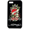Genuine Ed Hardy True Black Faceplate Case For iPhone 4