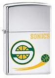 Zippo Lighter NBA Seattle Supersonics, High Polished Chrome