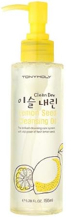 Tonymoly Clean Dew Lemon Seed Cleansing Oil 155ml Korean Export From Korea Original Brandname Very Fast Shipping and Ship Worldwide