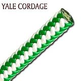 Yale Cordage XTC 16-Strand, 1/2 Climbing Rope 150' Spearmint