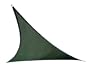 Coolaroo Triangle Shade Sail 11 Feet 10 Inches with Hardware Kit, Brunswick Green