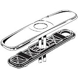 Buy American Standard M961850-0020A Pekoe Metal Escutcheon Plate, Polished Chrome by American Standard