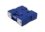 【寺田電機製作所】 ブロックコンセント 4分岐(青) 10個入り XYZ80004BL-J10